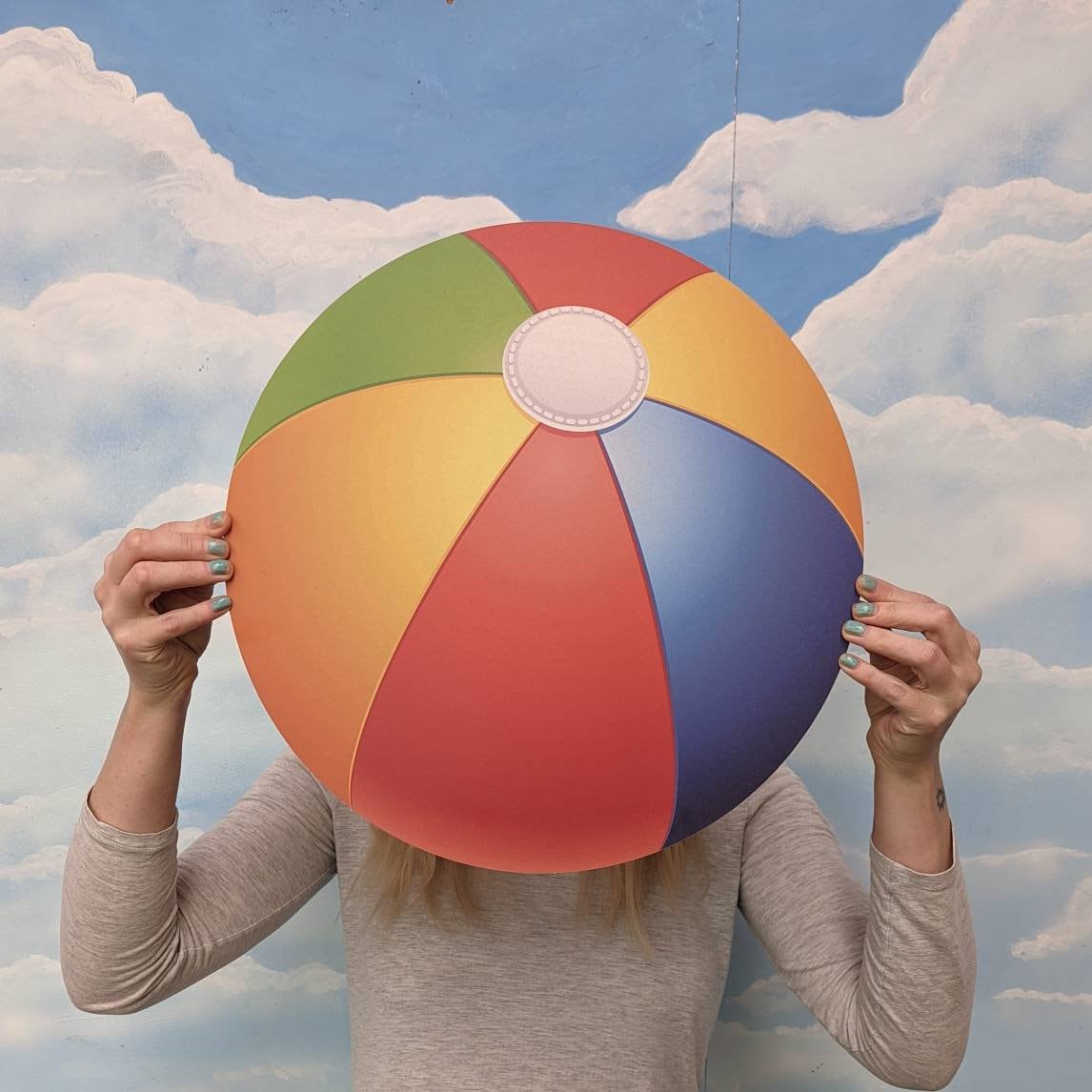 Oversized beach ball on sale