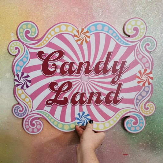 Candy Land Sign