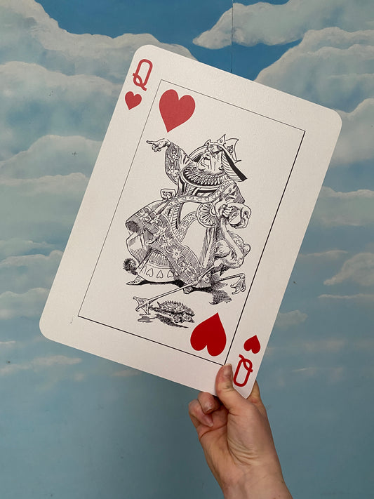 Giant Wonderland Playing Card