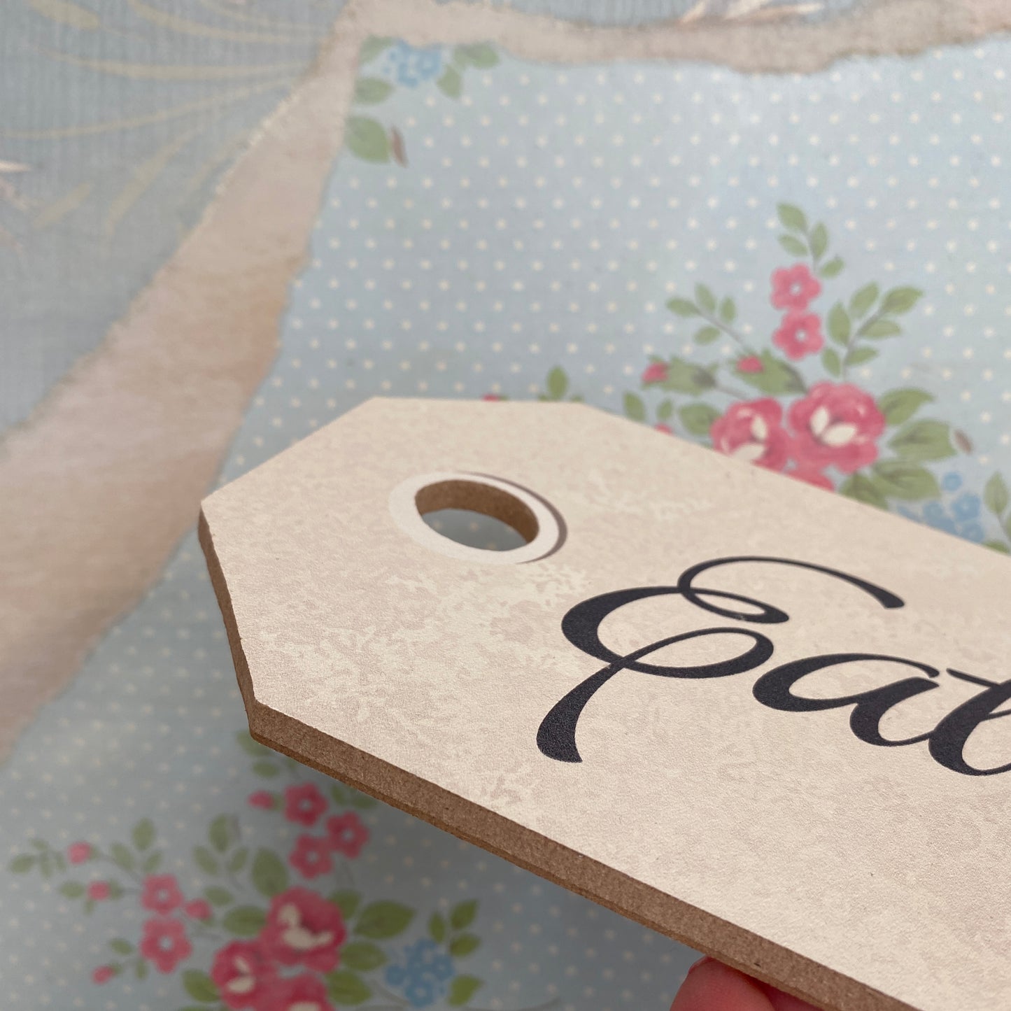 Giant 'Drink Me' or 'Eat Me' Label