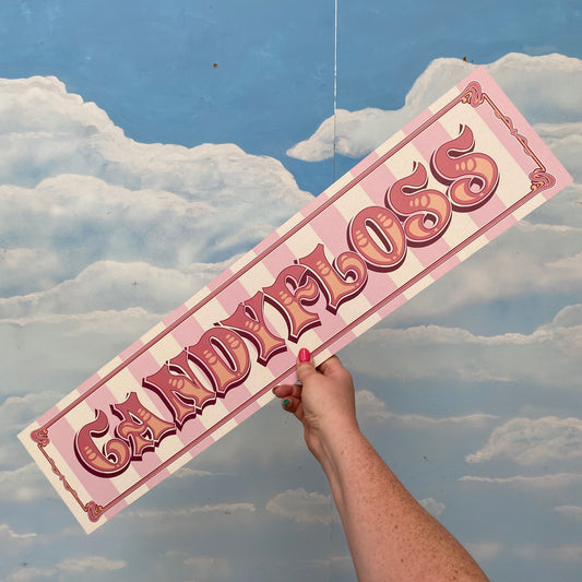 Candy Floss Sign