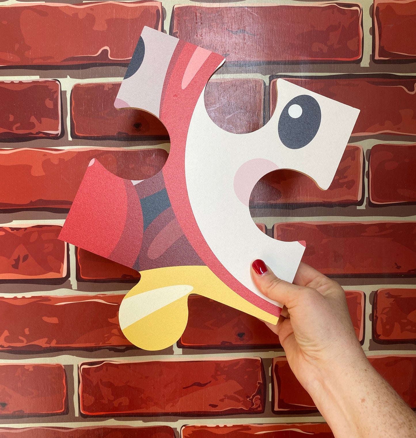 Giant Wooden Jigsaw Puzzle Piece