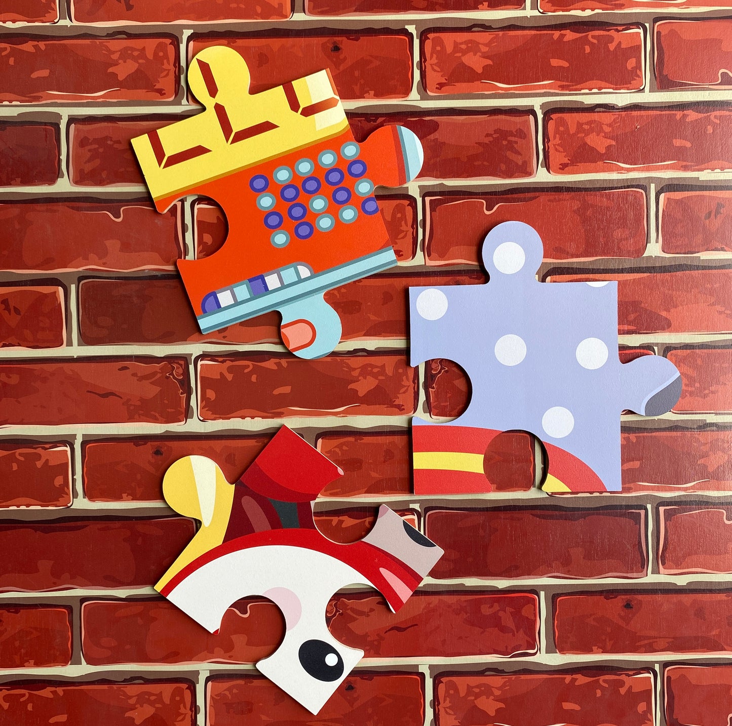 Giant Wooden Jigsaw Puzzle Piece