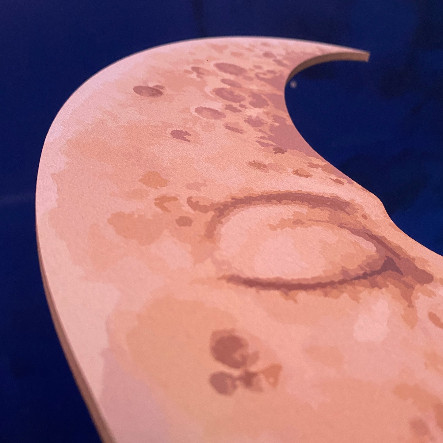 Vintage Crescent Moon Prop