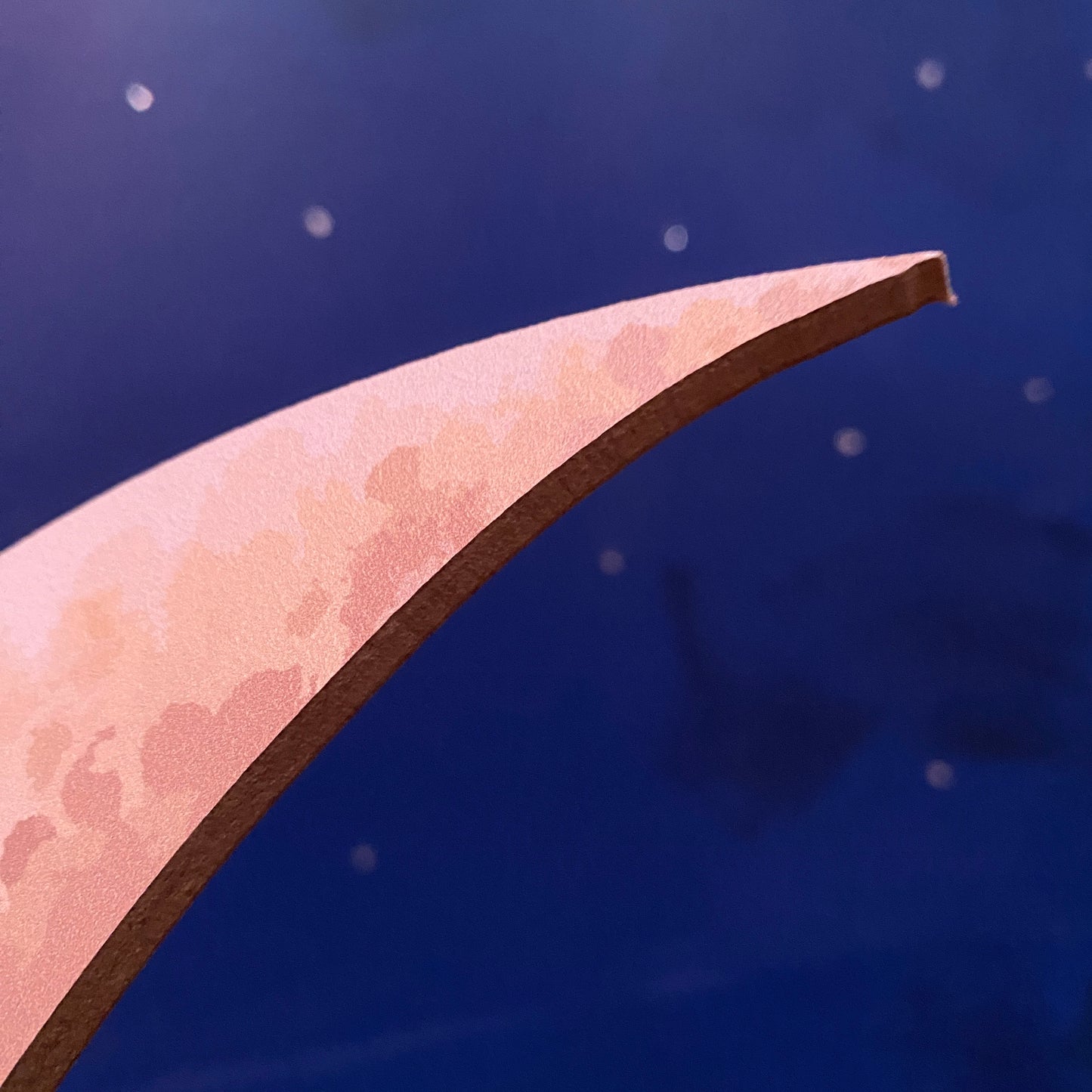 Vintage Crescent Moon Prop