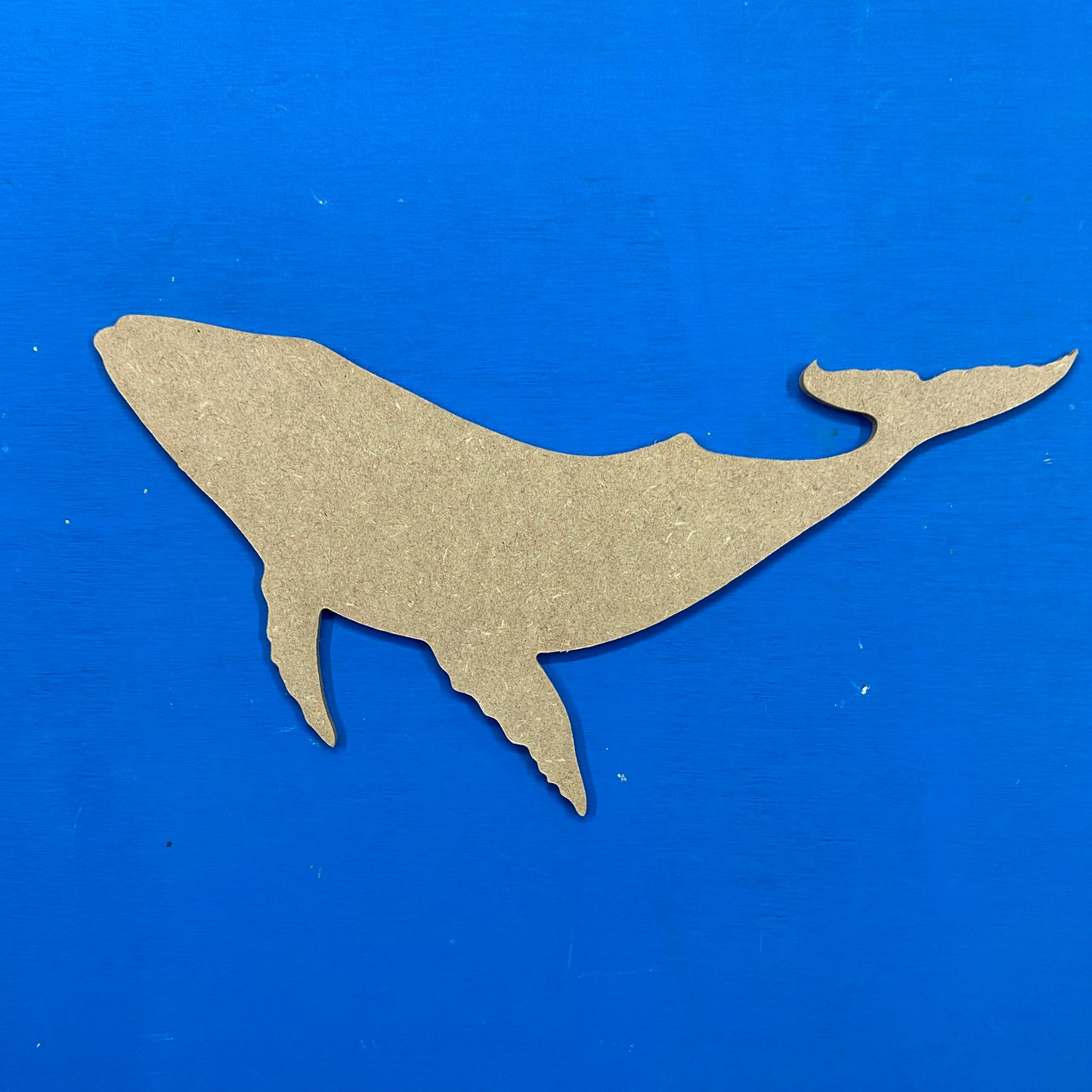 Wooden Whale Decoration
