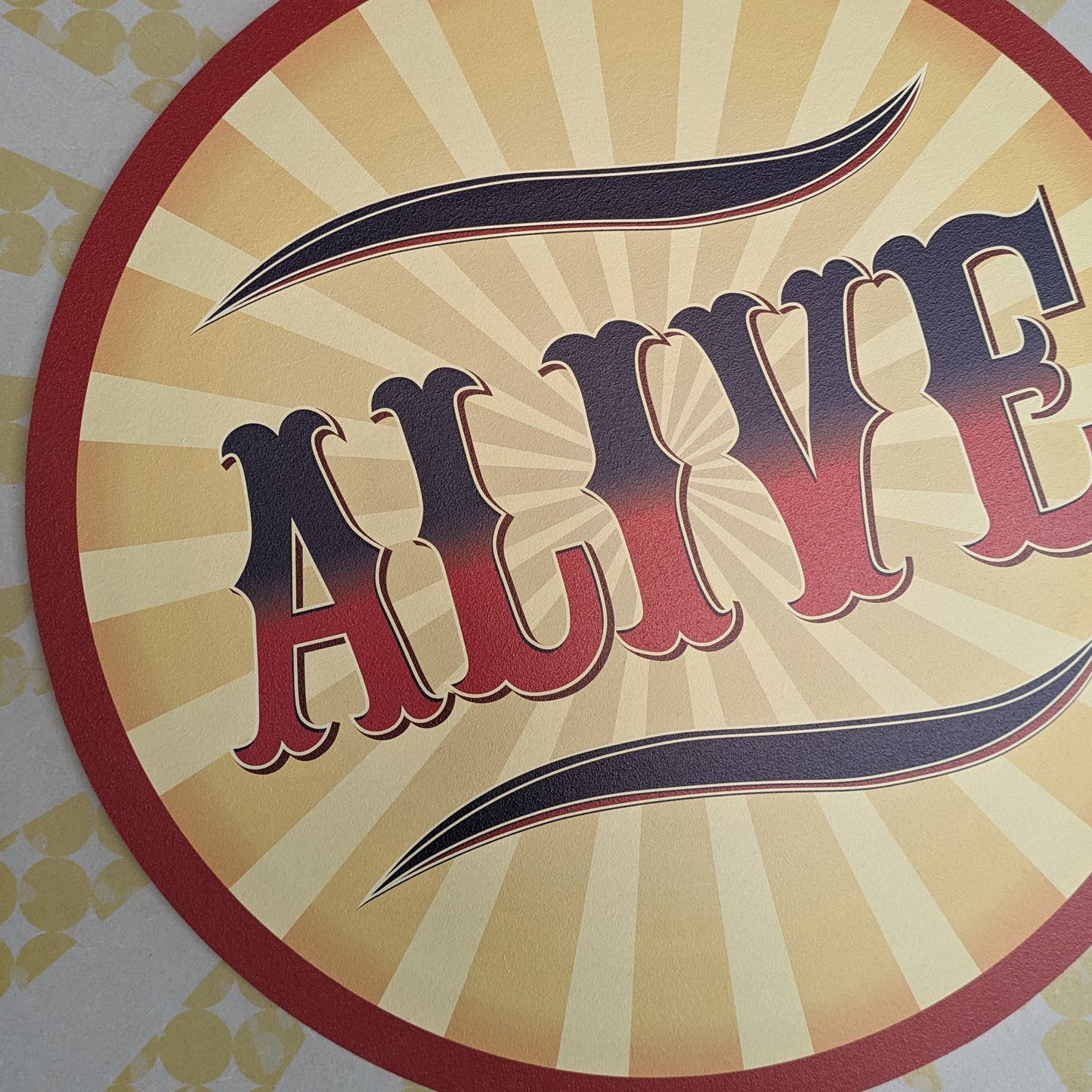 Sideshow Alive Sign