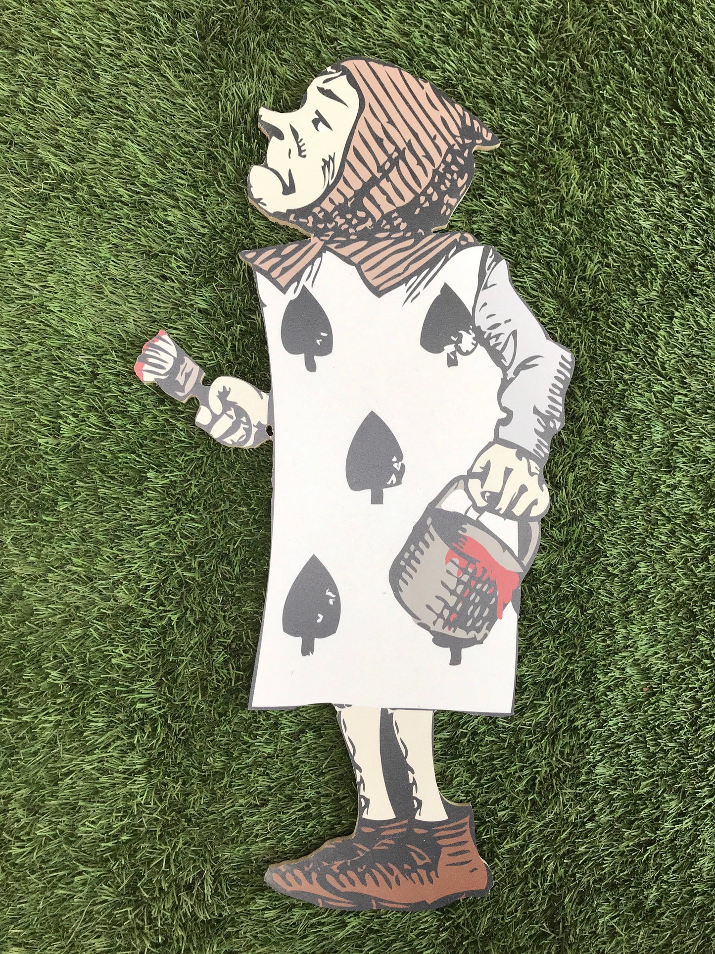 Alice In Wonderland Character Playing Card Prop