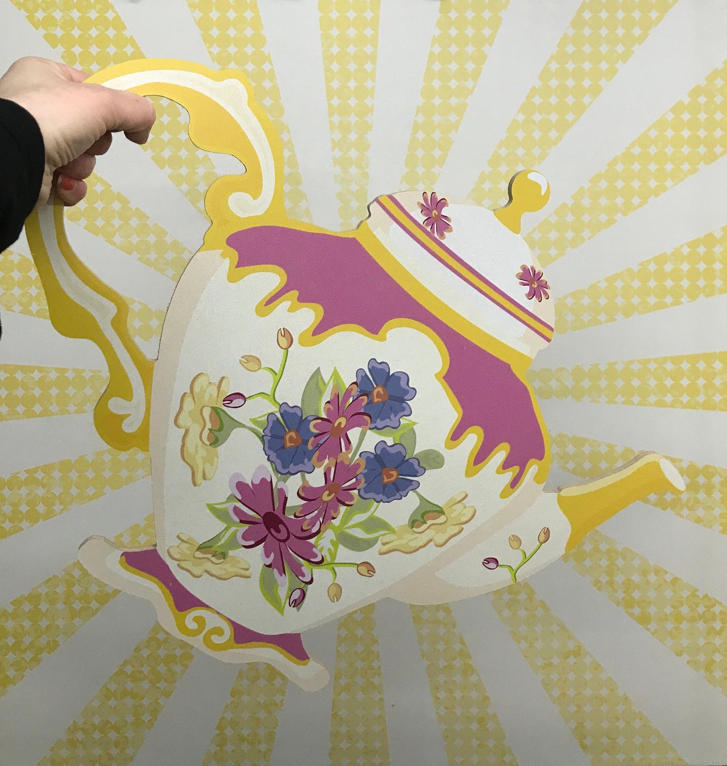 Giant Vintage Teapot or Cup