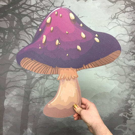 Purple Toadstool Prop