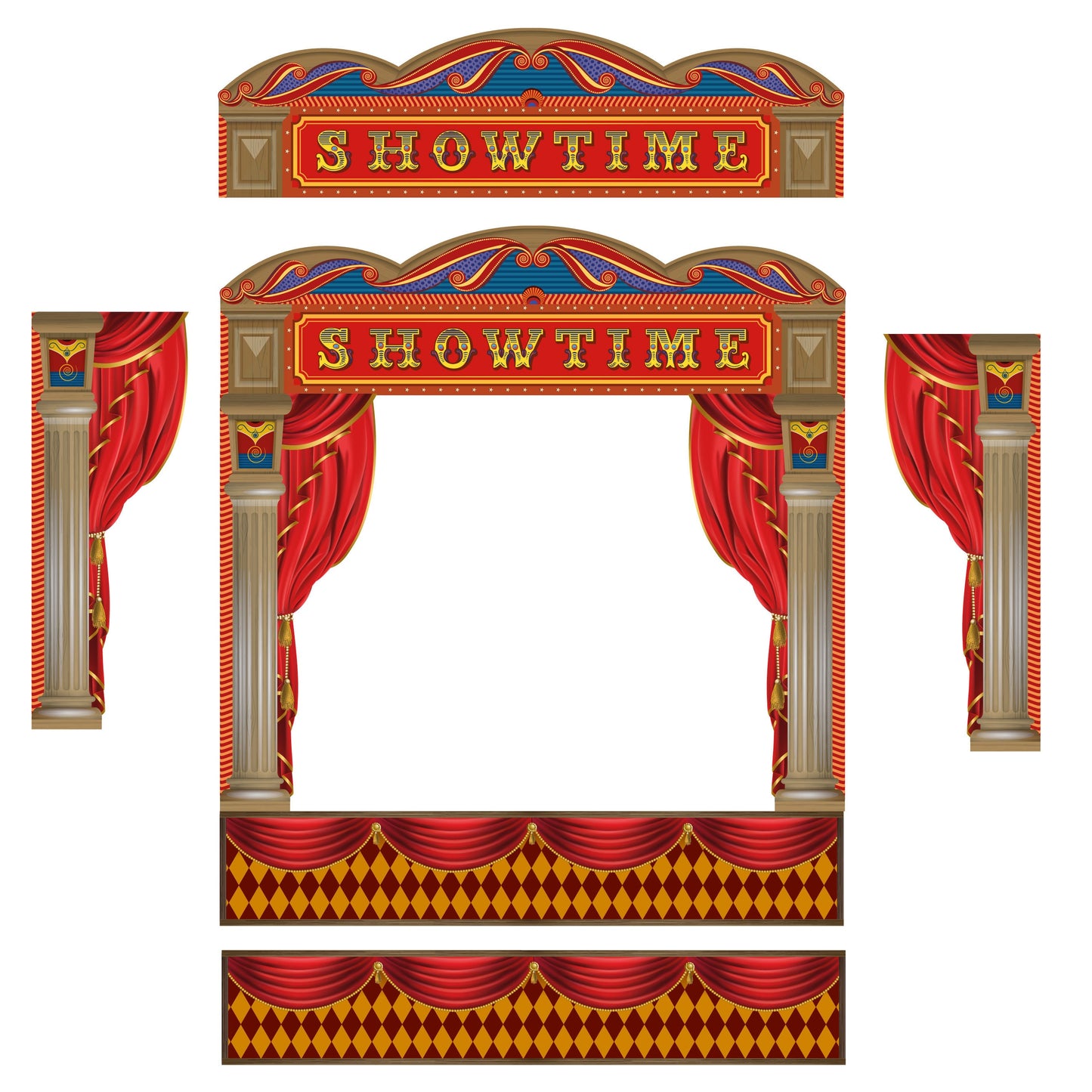 Puppet Theatre Wooden Surround