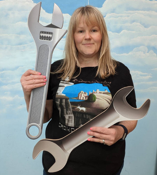 Giant Spanner Prop