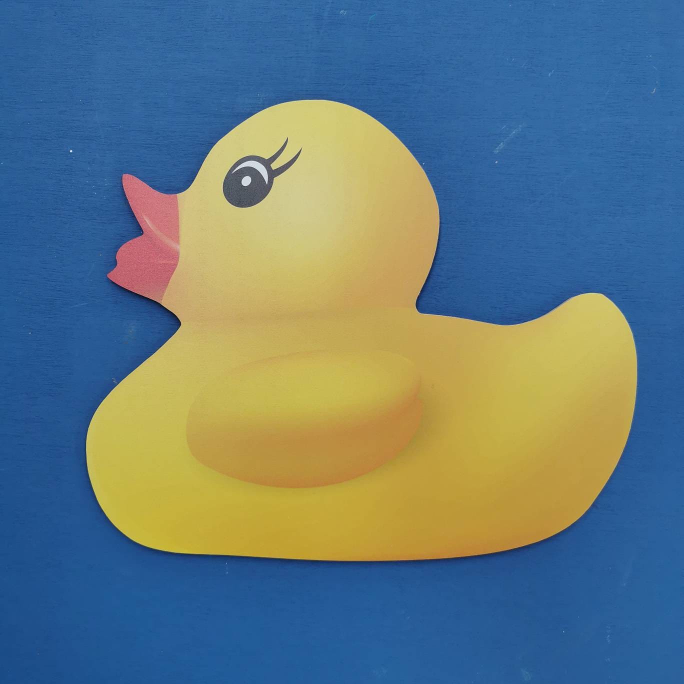 Giant 2D Rubber Duck Sign