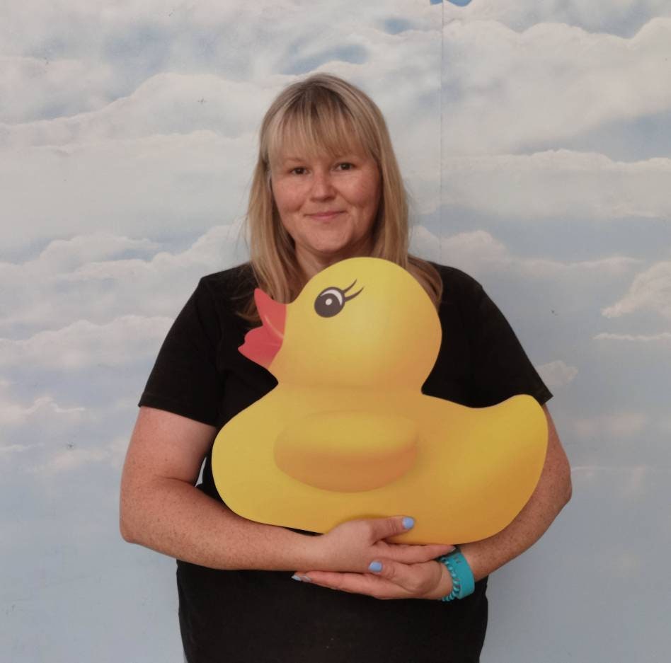 Giant 2D Rubber Duck Sign