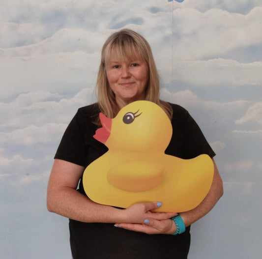 Giant Rubber Duck Sign