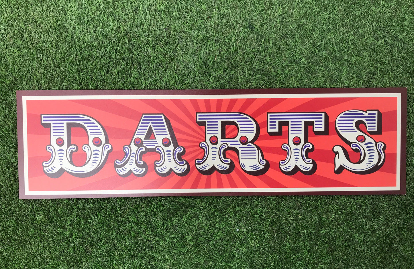 Darts Game Sign