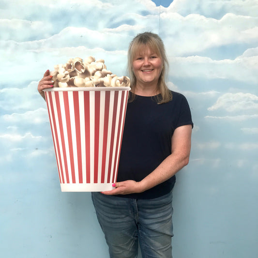 Giant Popcorn Tub Prop