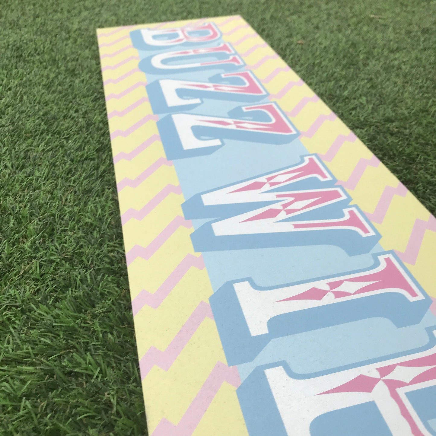 Pastel Buzz Wire Sign