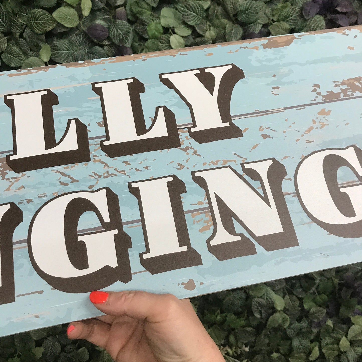 Welly Wanging Sign