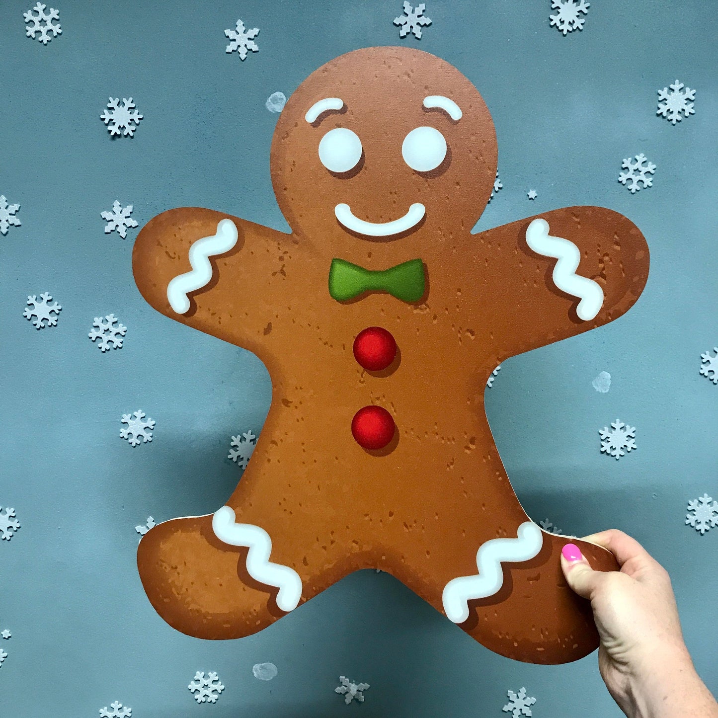 Giant Gingerbread Man Prop