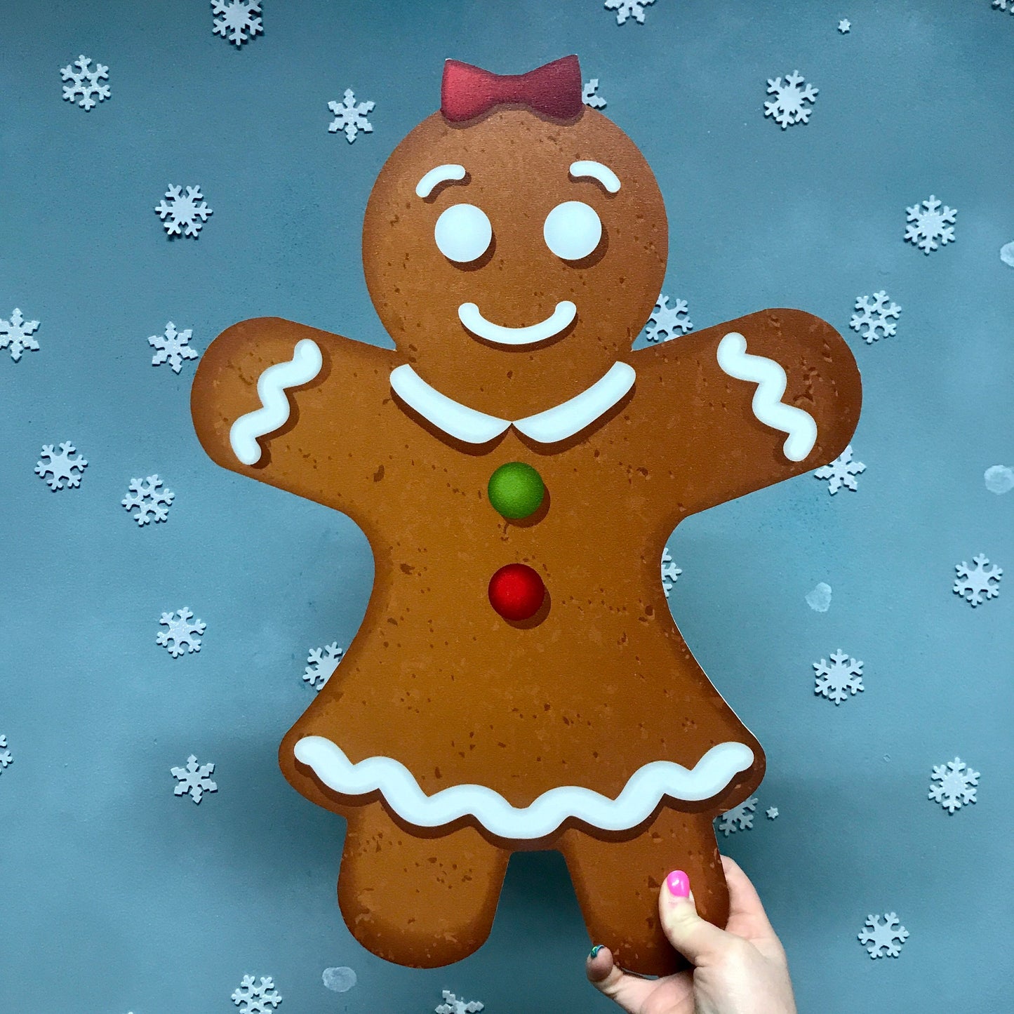 Giant Gingerbread Man Prop