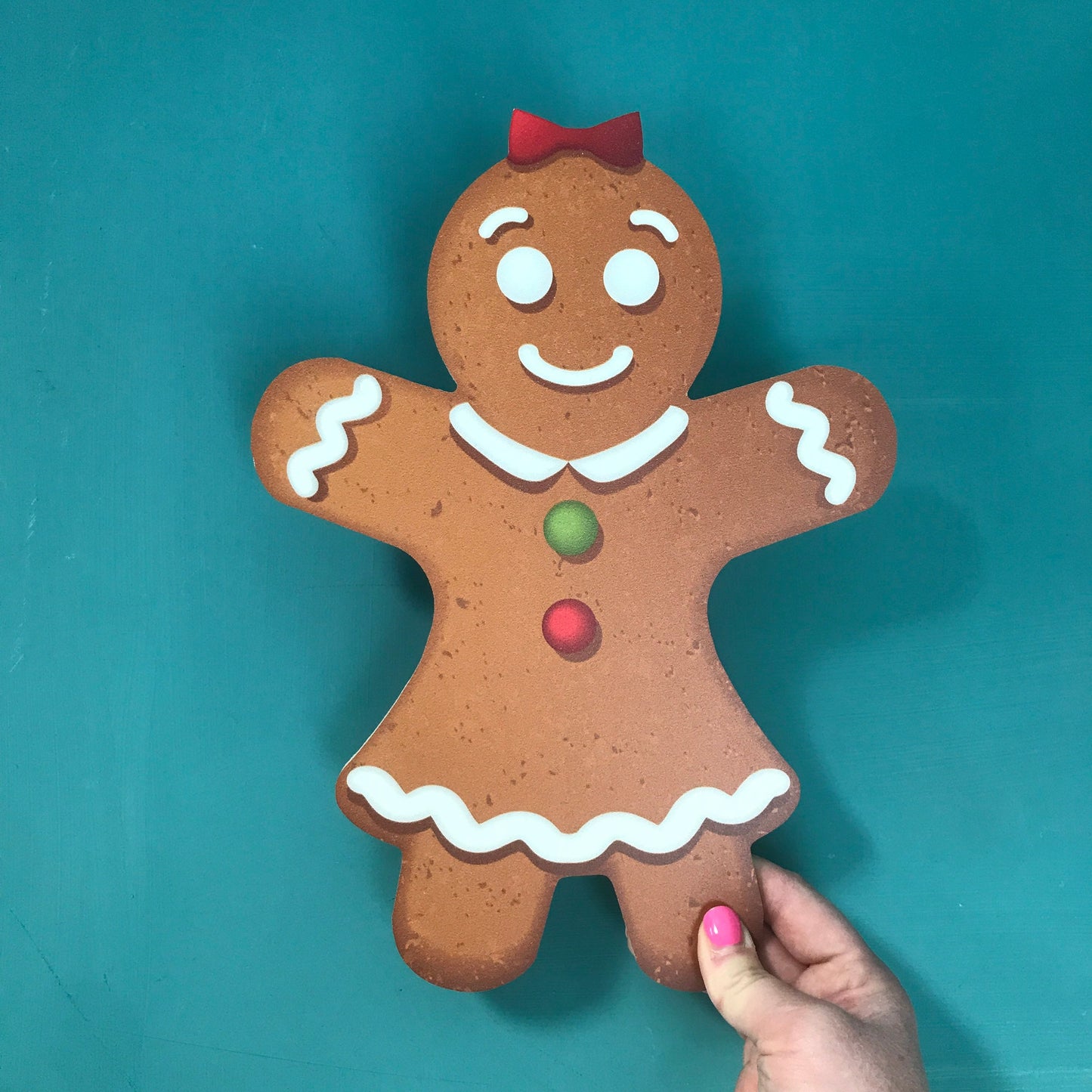 Giant Gingerbread Man Prop