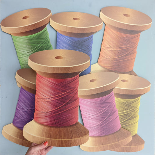 Giant 2D Thread Spool