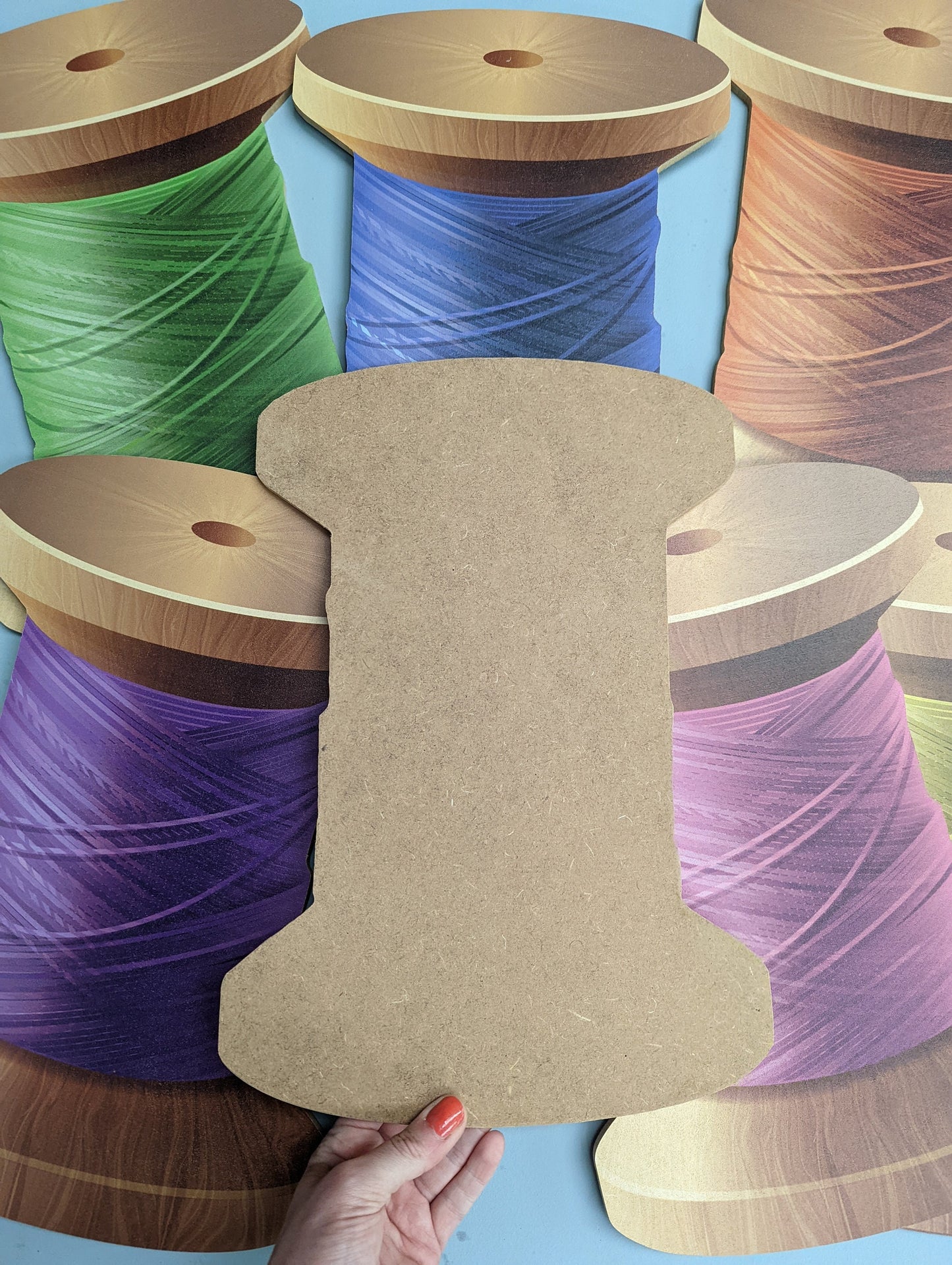 Giant 2D Thread Spool