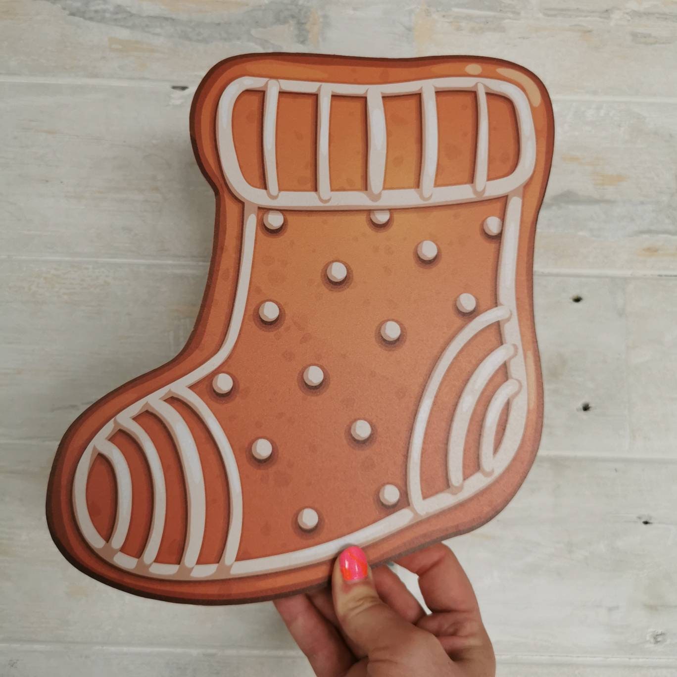 Giant Gingerbread Biscuit Prop