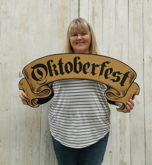 Oktoberfest Wooden Sign