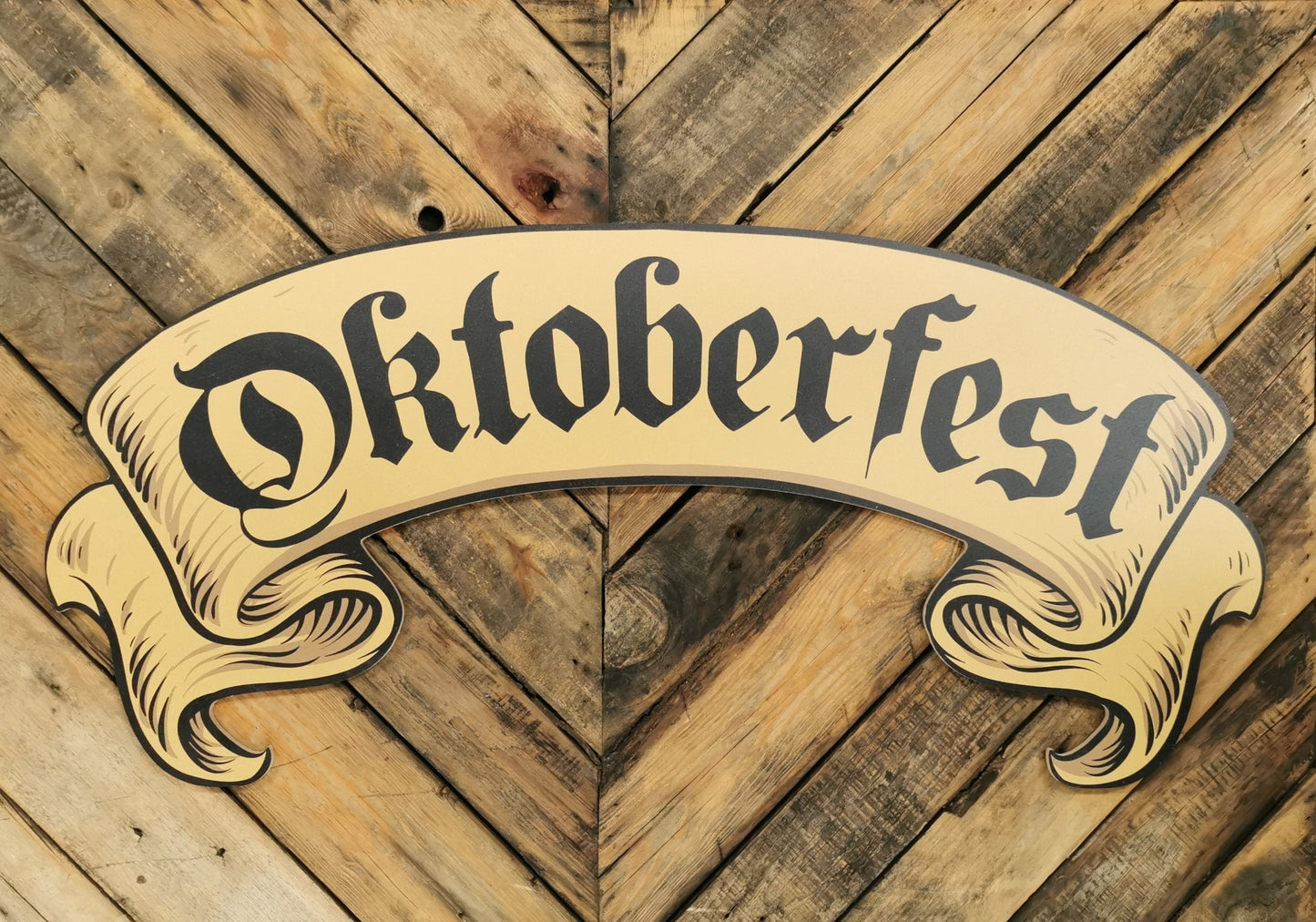 Oktoberfest Wooden Sign