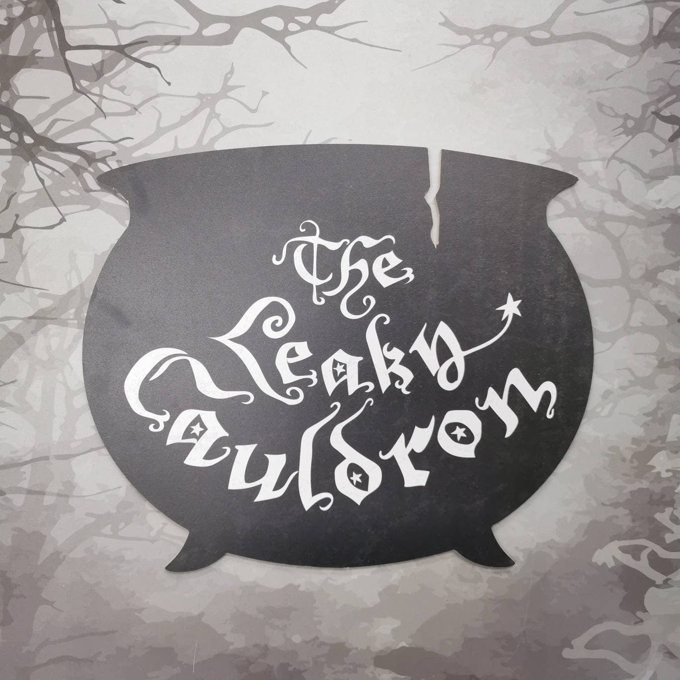 The Leaky Cauldron Sign
