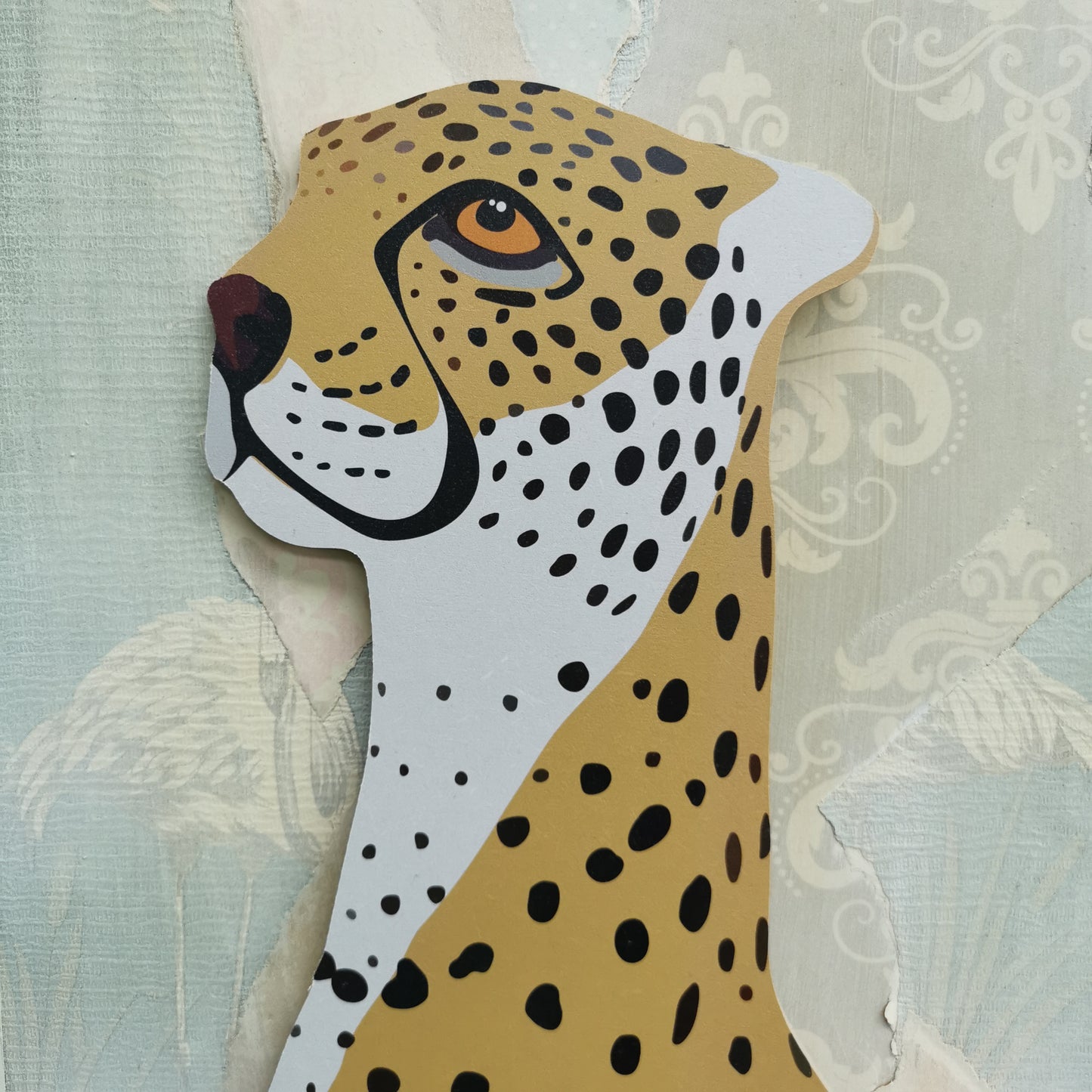 Pink or Yellow Cheetah Decoration