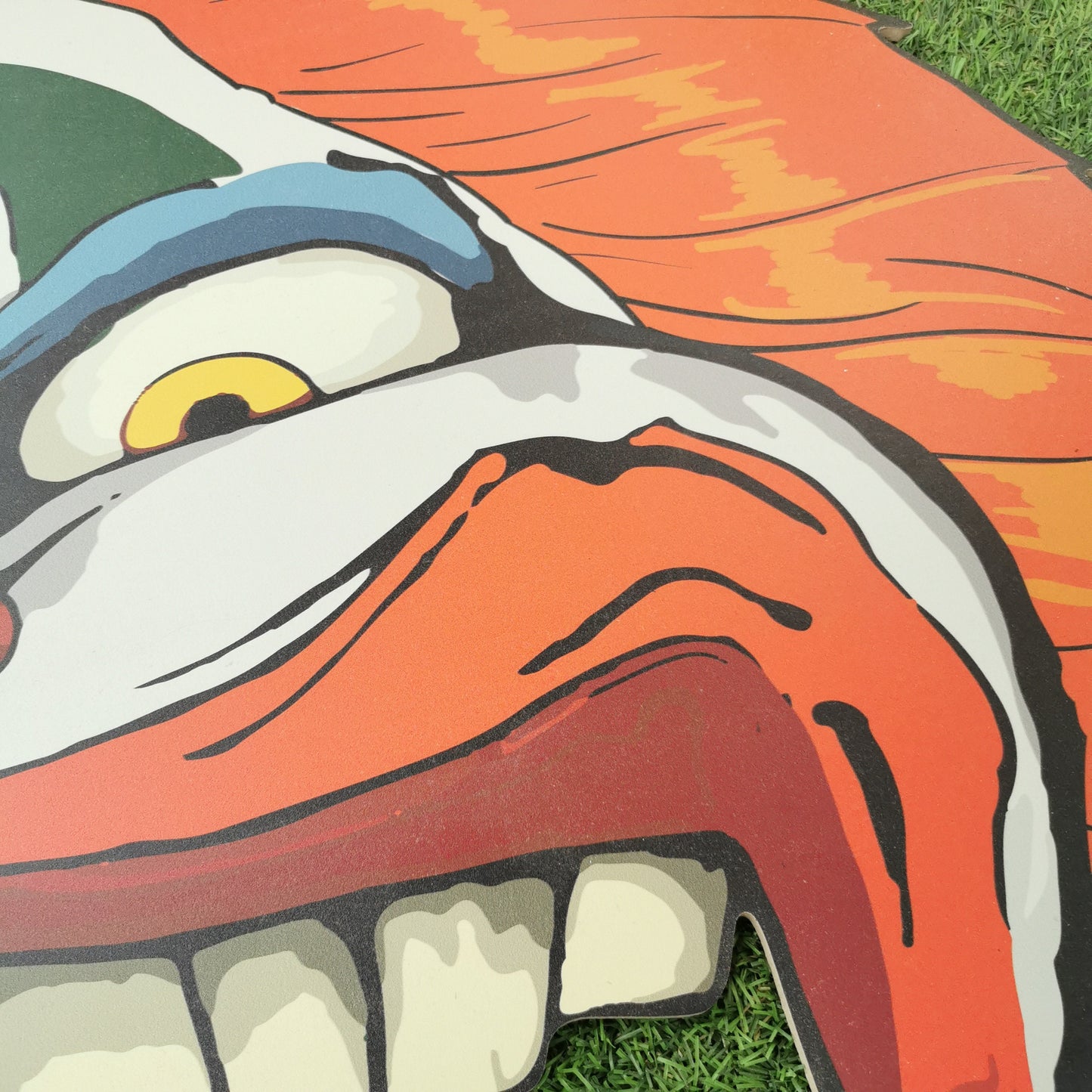 Giant Clown Mouth Door Decoration