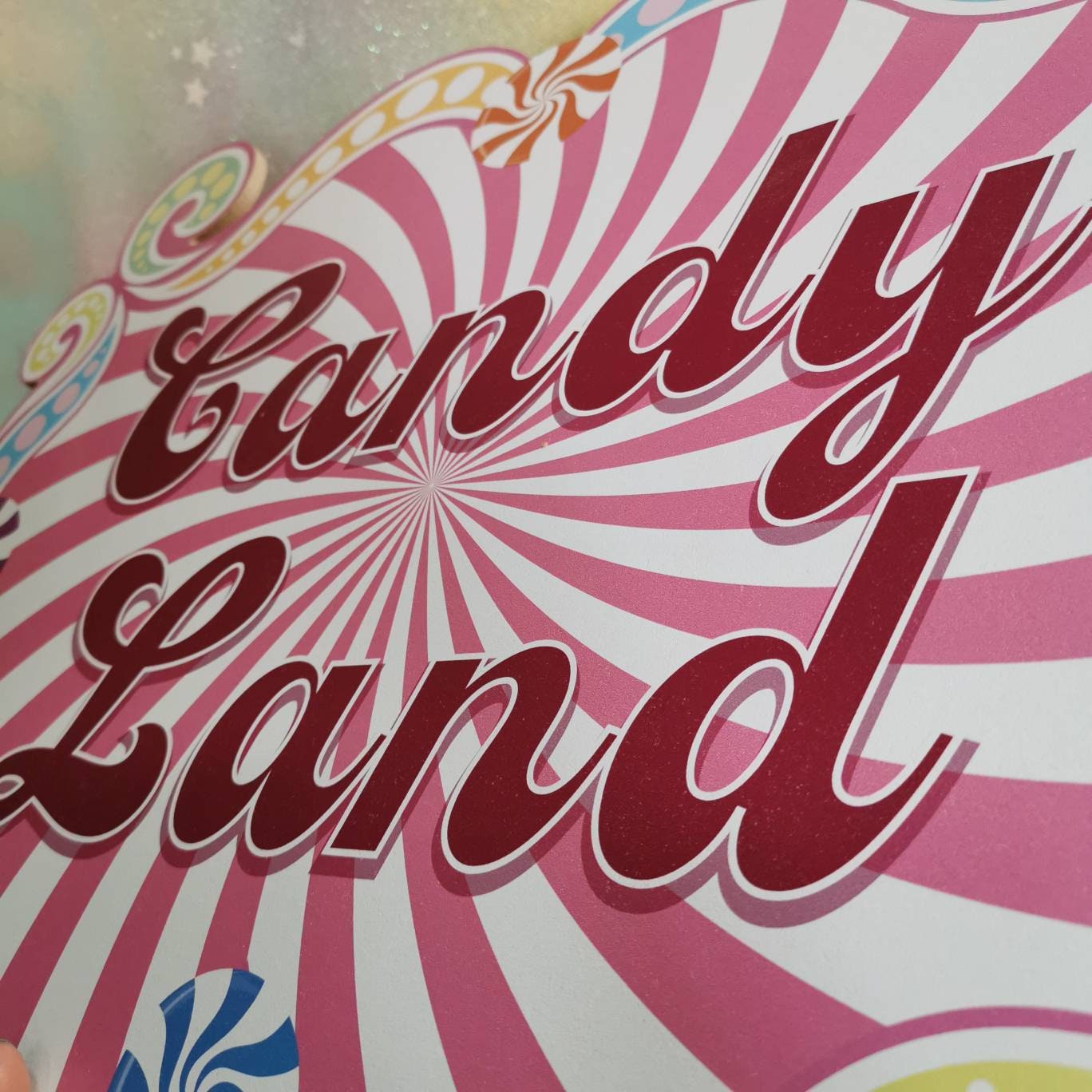 Candy Land Sign