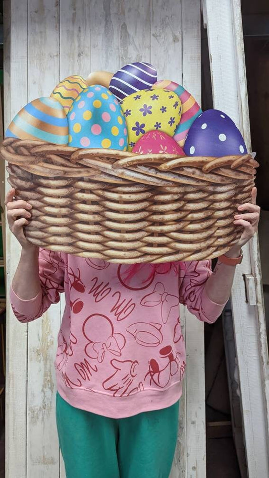 Easter Basket 2D Display