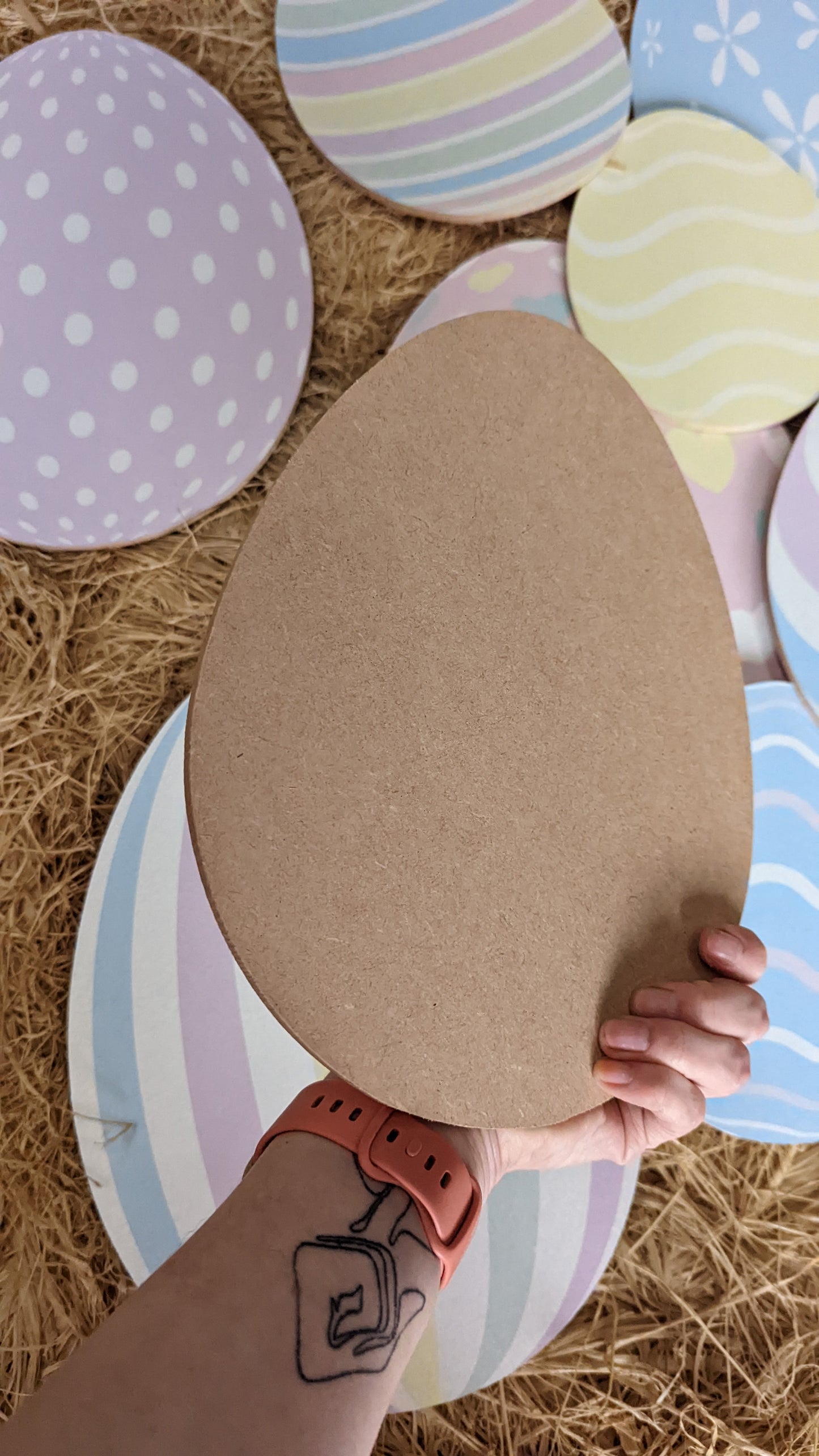 Giant Pastel Easter Egg