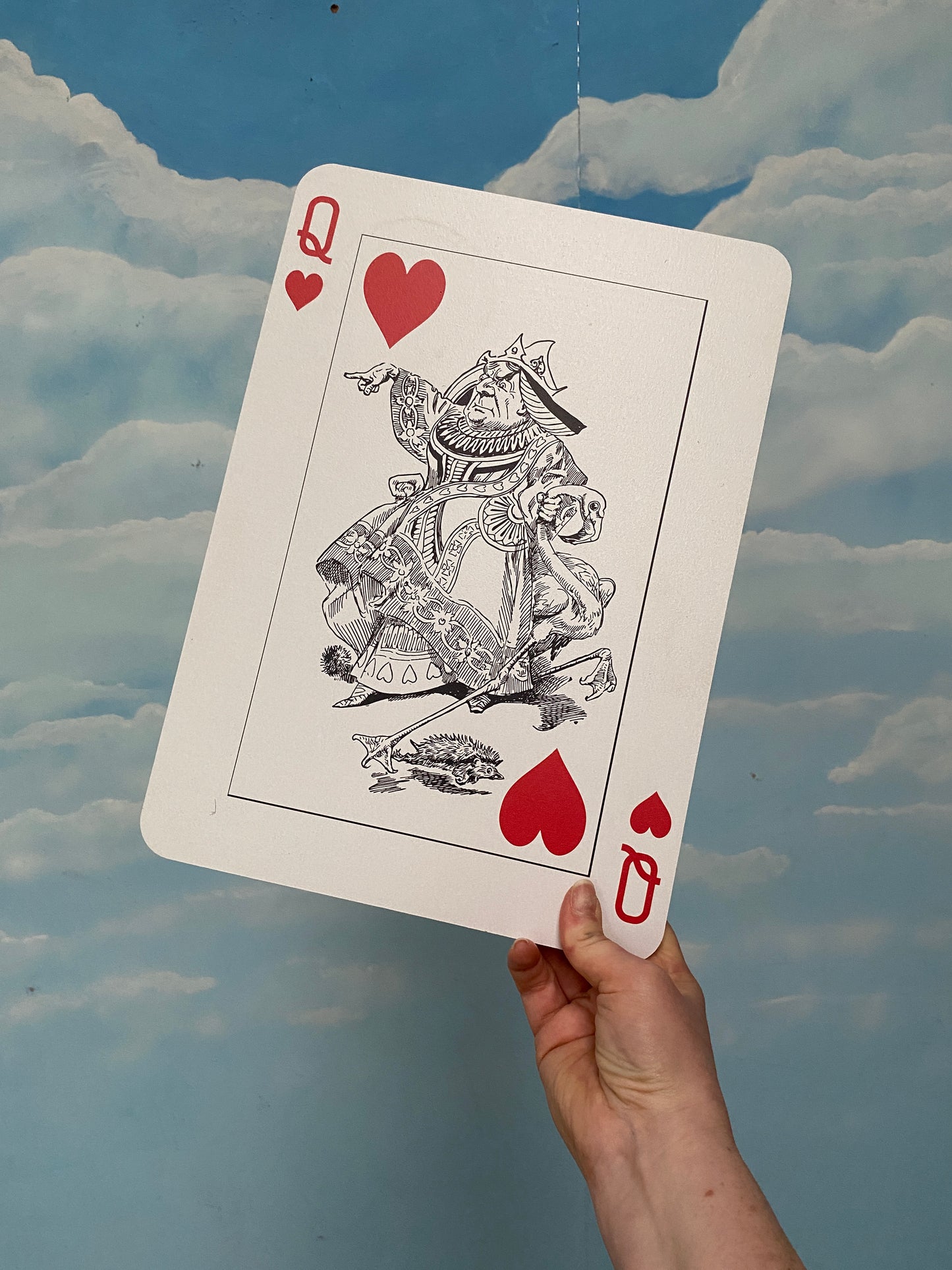 Giant Wonderland Playing Card