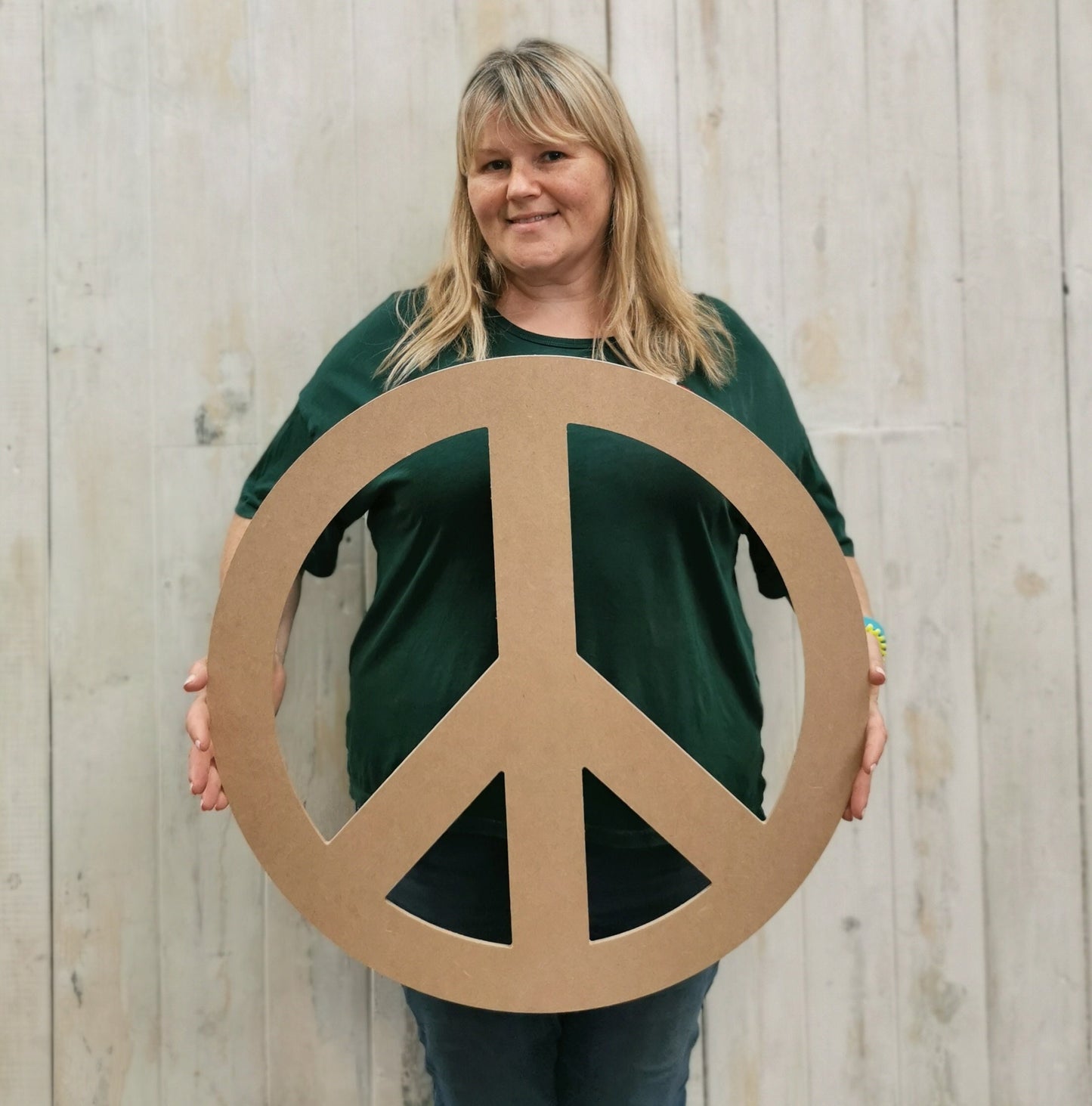 Giant Peace Sign Cutout