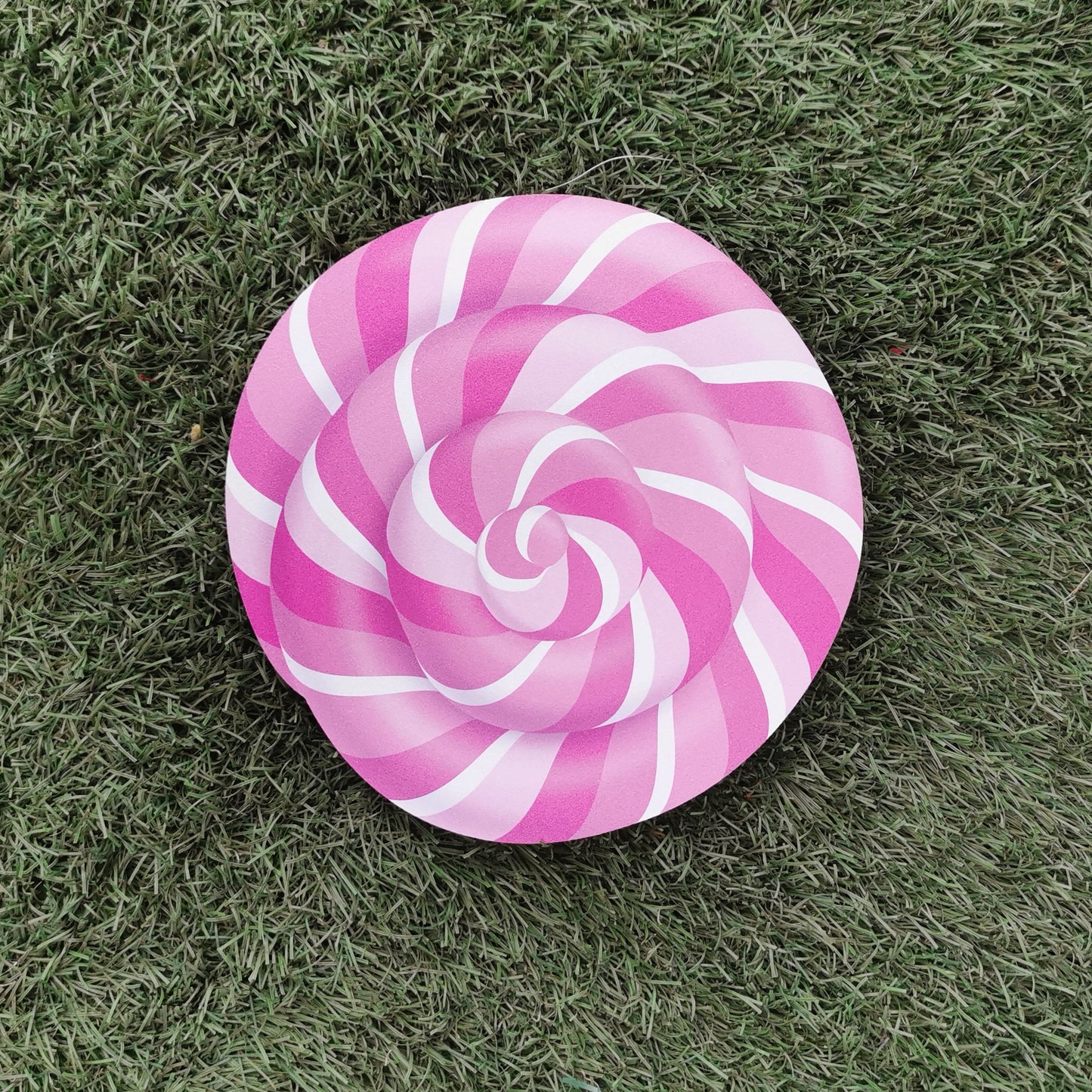 Giant 2D Swirl Lollipop Head