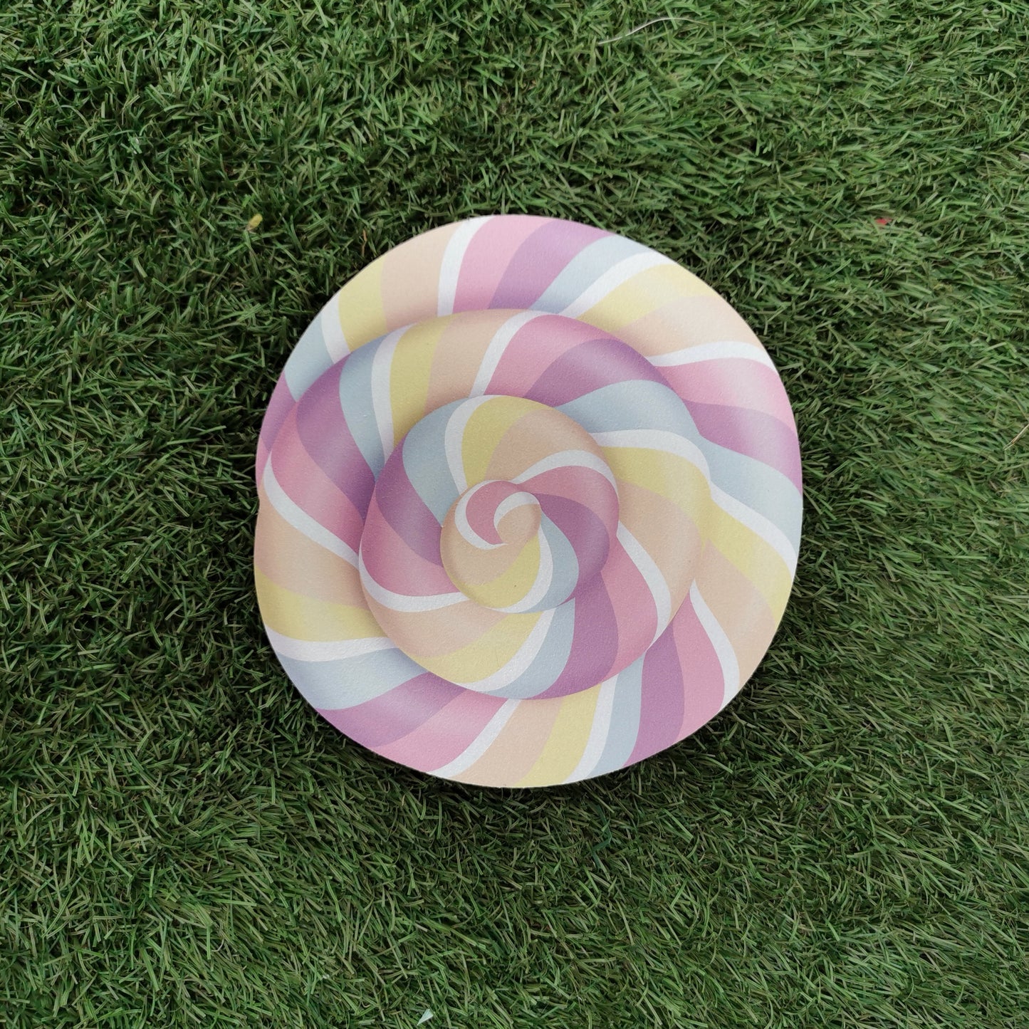 Giant 2D Swirl Lollipop Head