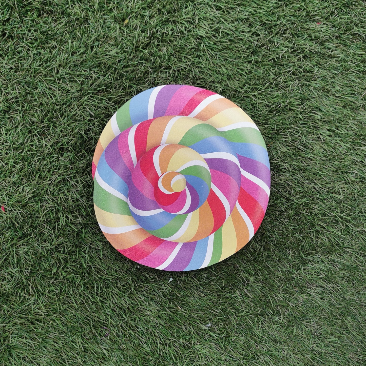 Giant 2D Swirl Lollipop Head