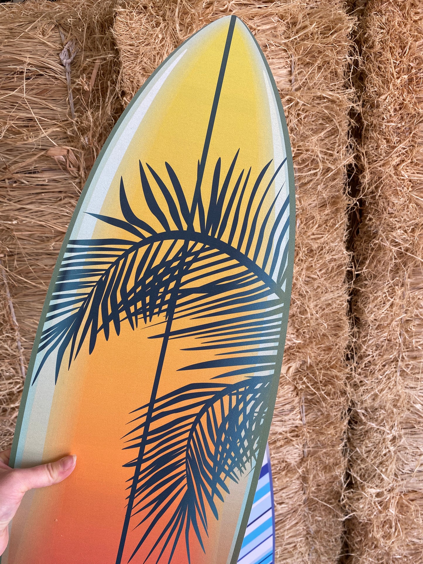 Wooden Surfboard Cutout