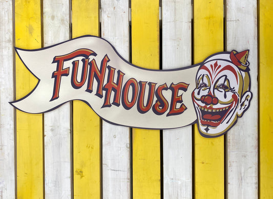 Funhouse Circus Sign