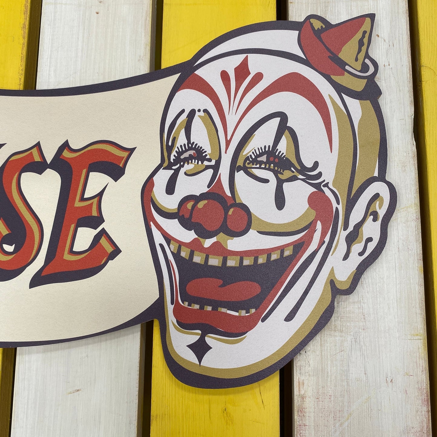 Funhouse Circus Sign