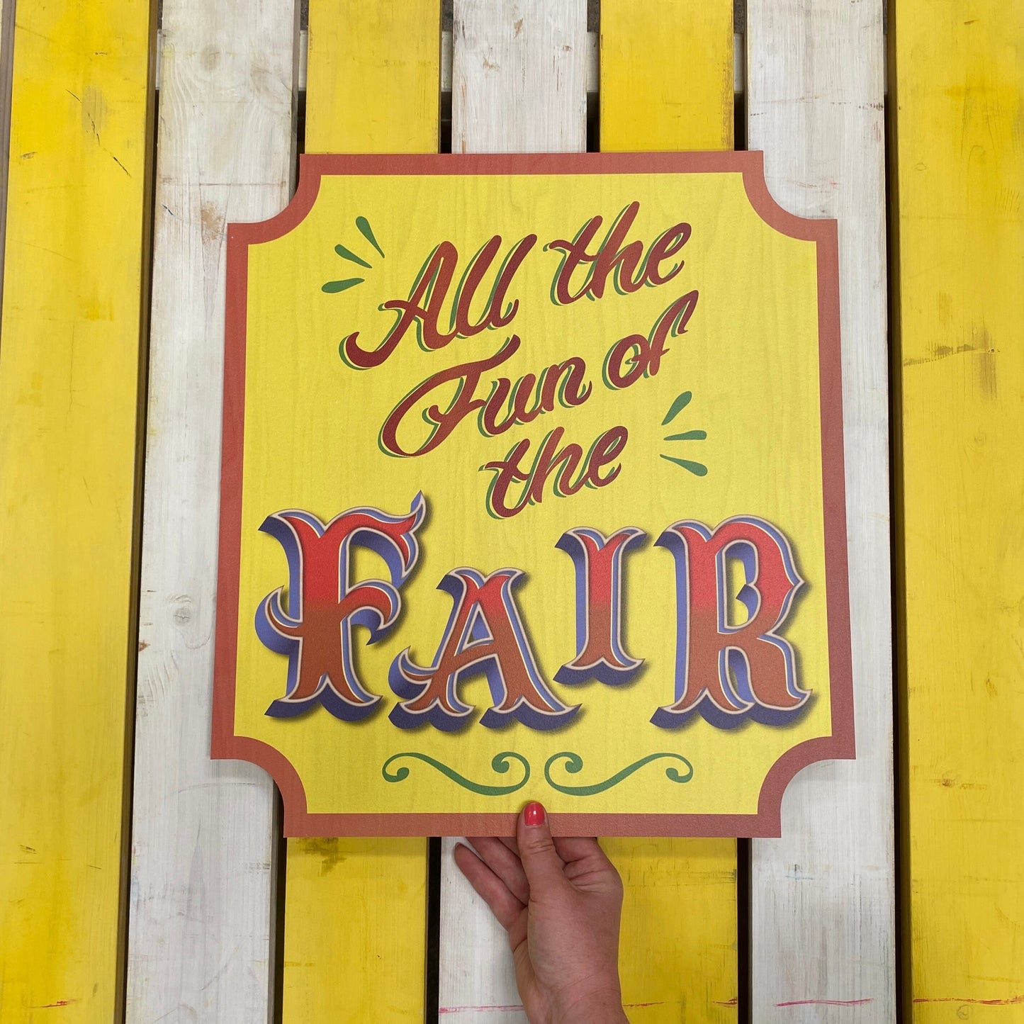 All the Fun of the Fair Sign