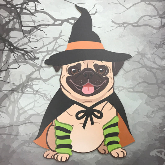 Halloween Pug Prop