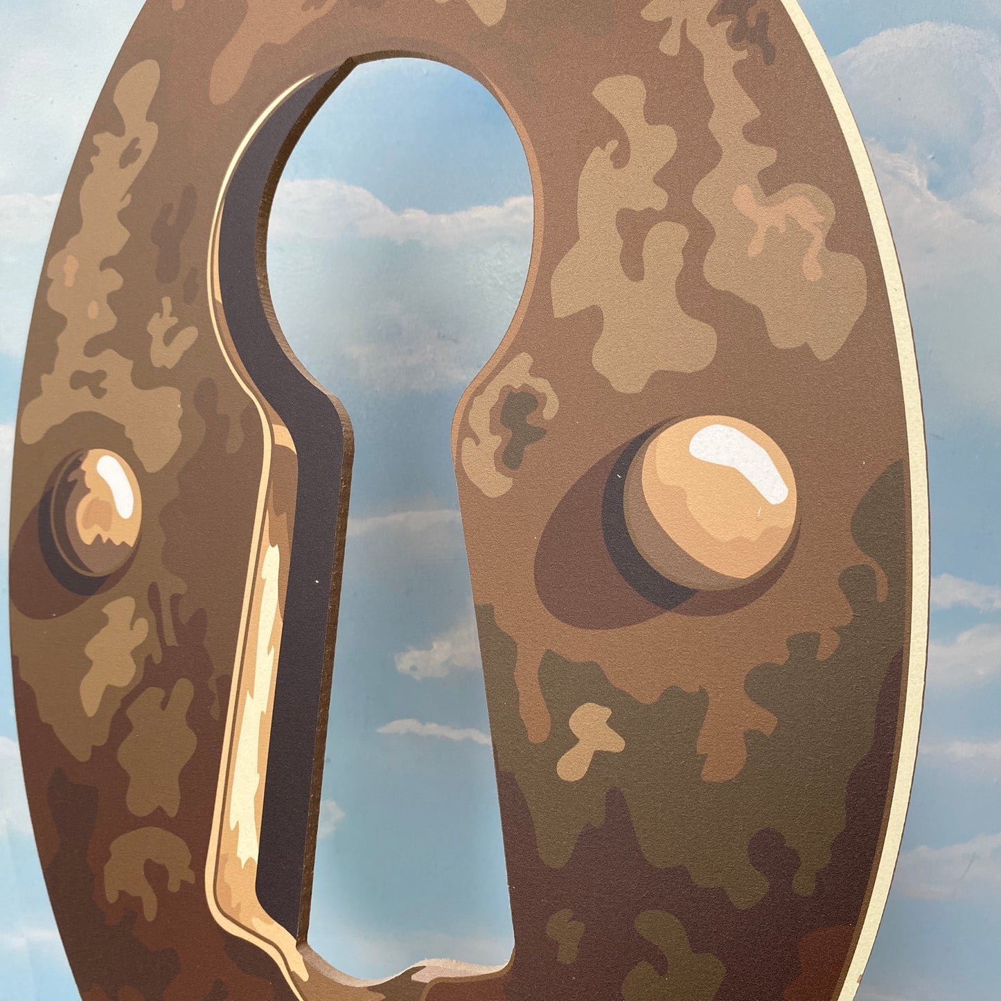 Giant Keyhole Prop