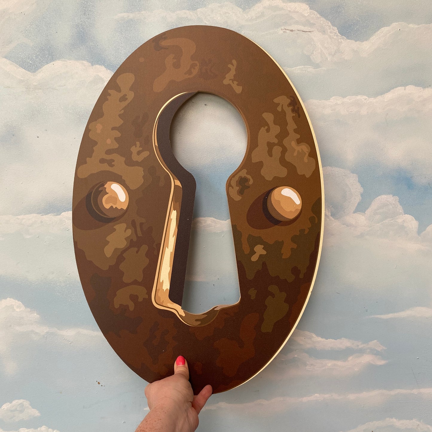 Giant Keyhole Prop