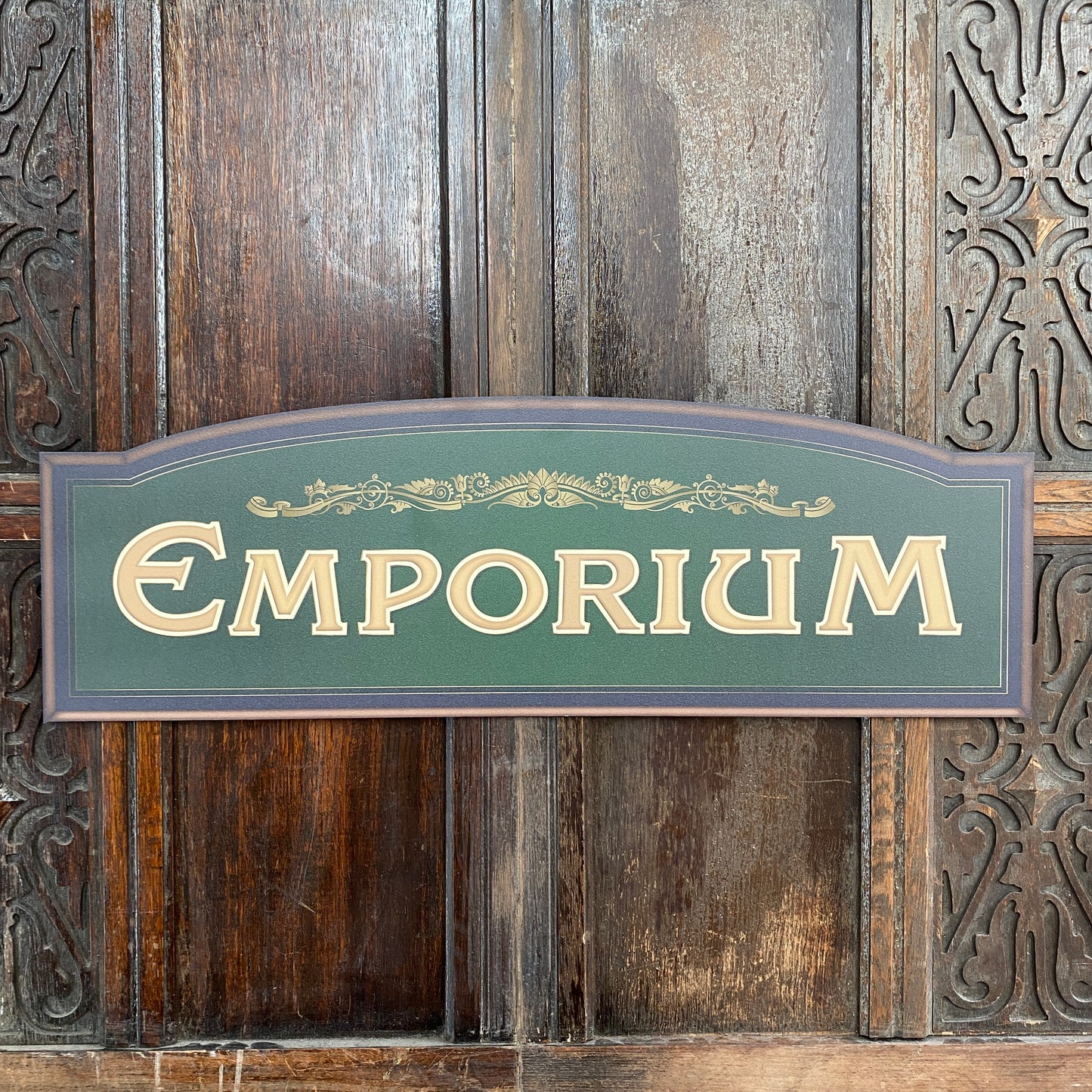 Traditional Emporium Sign